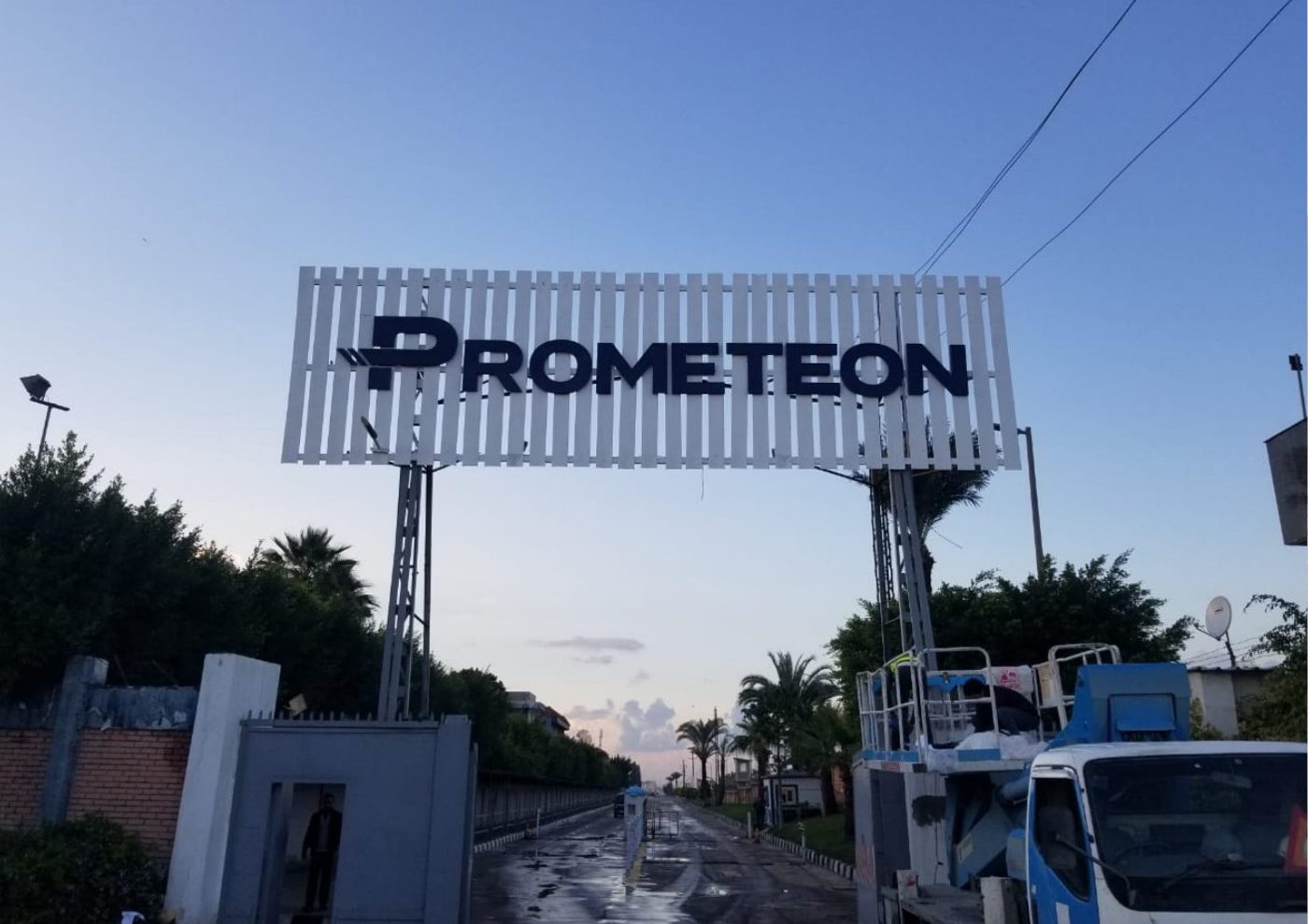 Prometeon gate billboard by essence